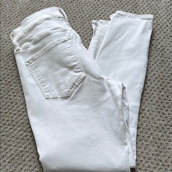 Express - Midrise—Skinny Ankle Jeans- Size 4R - Picture 6 of 6